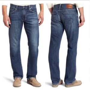 USA AG Adriano Goldschmied The Protege Straight Leg Jean Men 38 x 34 Long Tall